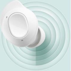 Samsung Galaxy Buds FE True Wireless Stereo - Bluetooth Earbuds for Calls & Music - Stylish White Design
